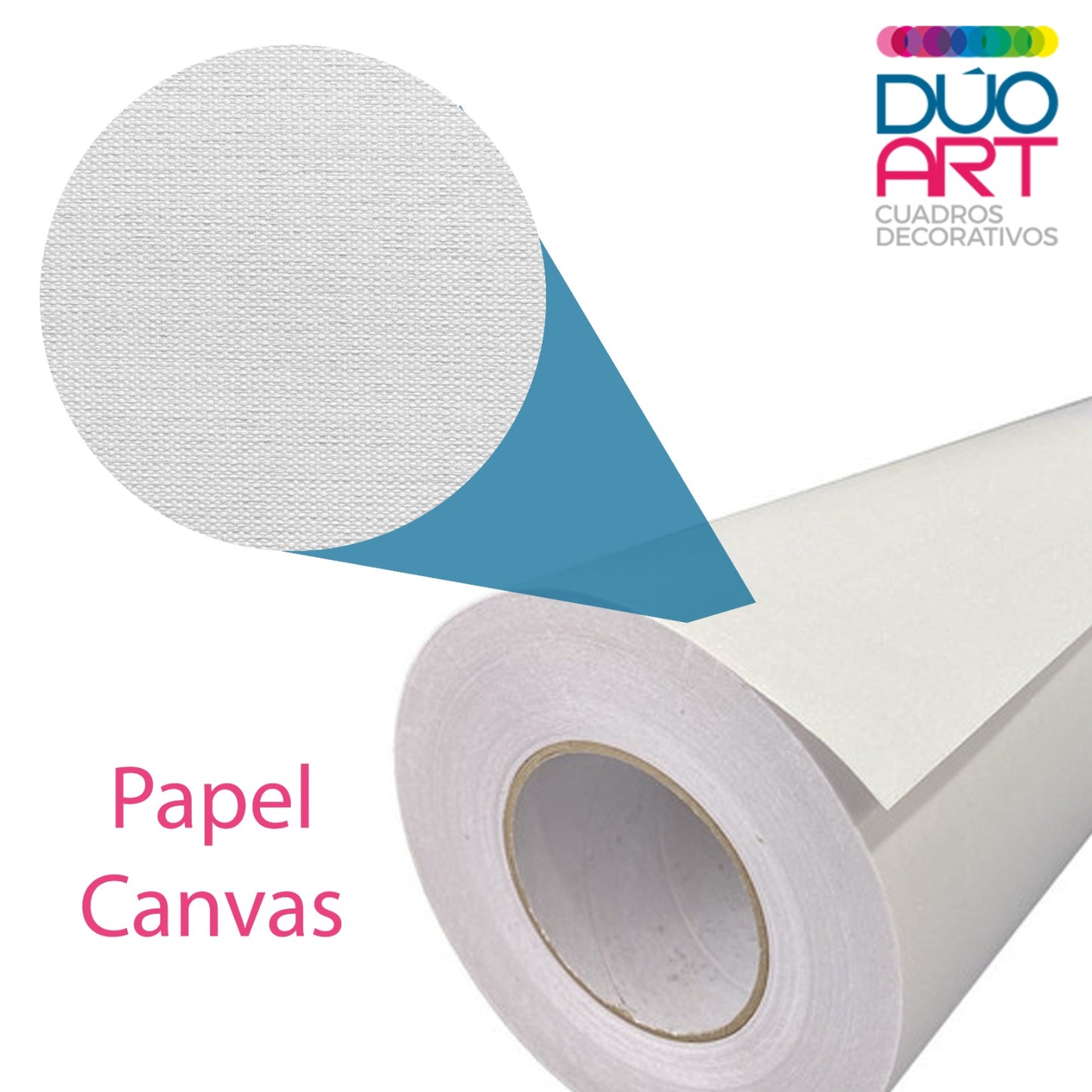 Cuadro Decorativo - Floral Rosa - Canvas