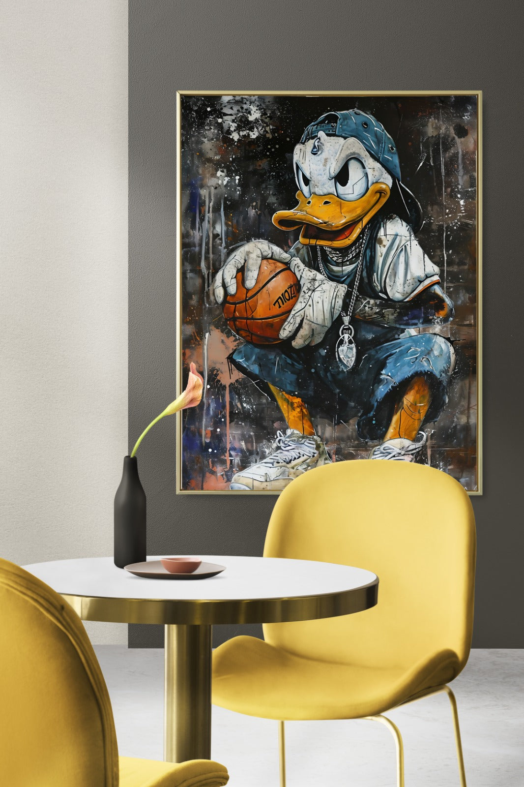 Cuadro Decorativo - Donald Pop Art - Acrilico