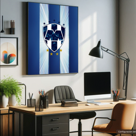 Cuadro Decorativo - Rayados – Acrilico