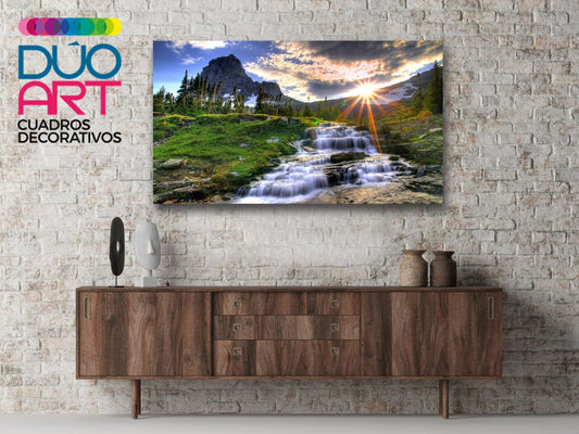 Cuadro Decorativo - Cascada - Canvas