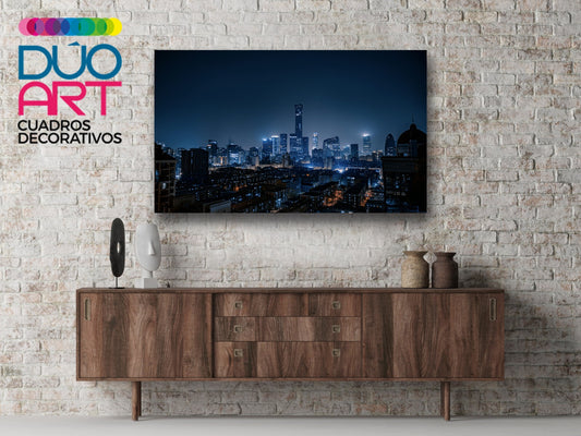 Cuadro Decorativo - Vista de Ciudad - Canvas