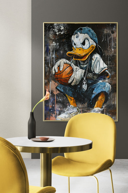 Cuadro Decorativo - Donald Pop Art - Acrilico