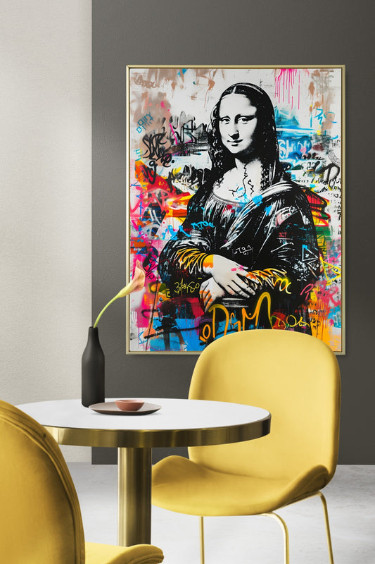 Cuadro Decorativo - Mona Lisa PA - Acrilico