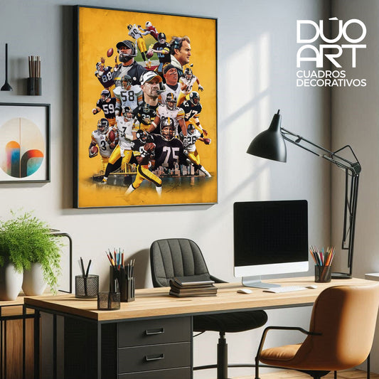 Cuadro Decorativo - Steelers - Acrílico