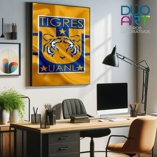 Cuadro Decorativo - Tigres - Acrilico