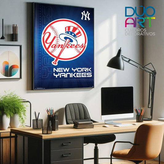 Cuadro Decorativo - Yankees - Acrílico